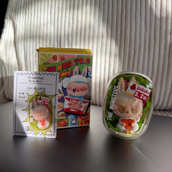 Pop Mart Labubu The Monsters Wacky Mart - Salad - Picture 2 of 5